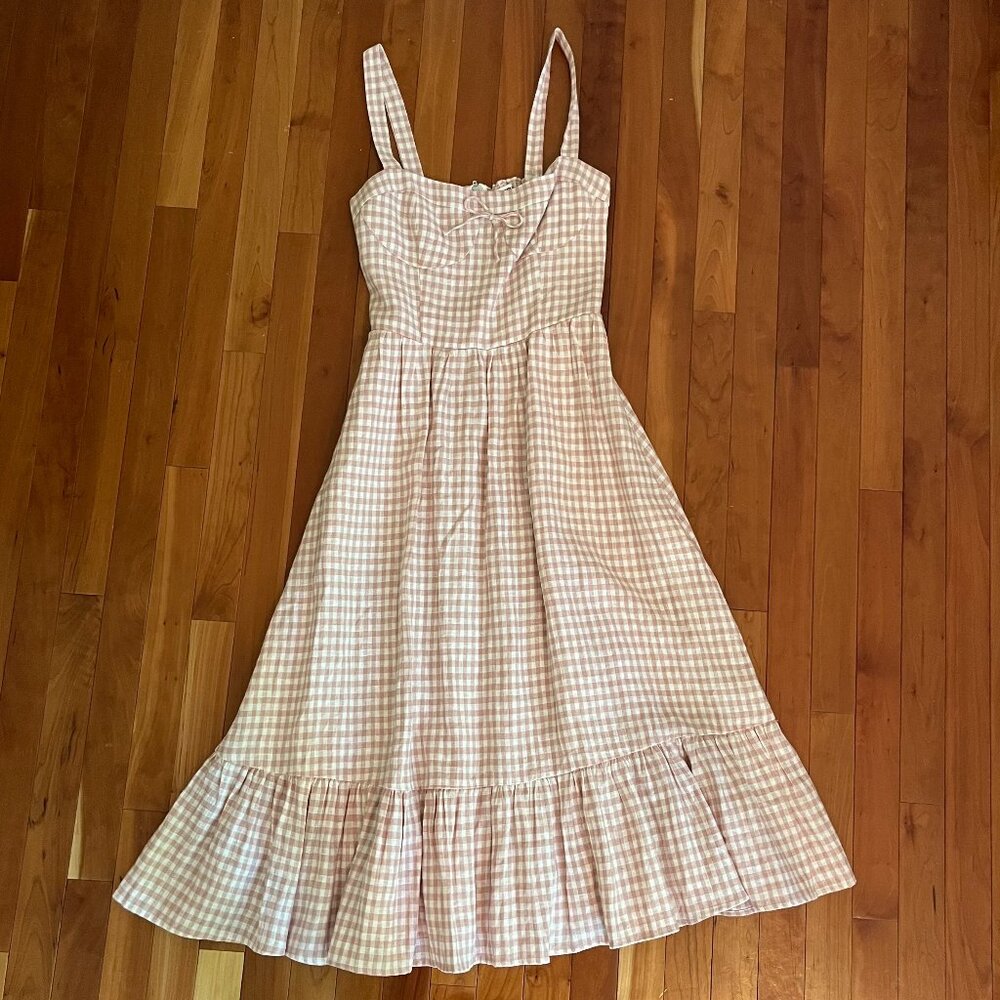 Reformation Linen Maxi Dress